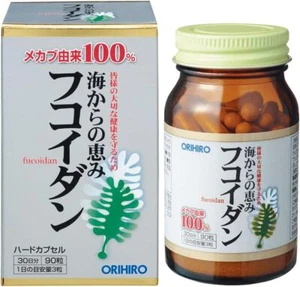 ORIHIRO Fucoidan 90 grains 30 Day Supply Wakame Mekabu Daily Health Care - Picture 1 of 7