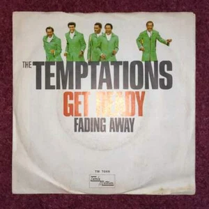 The Temptations - Get Ready / Fading Away Germany Unique Cover 7" Northern Soul - Picture 1 of 3