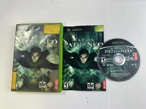 Matrix Path Of Neo Microsoft Xbox Video Game Complete With Manual Tested! - Picture 1 of 4