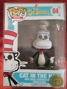 Funko Pop Vinyl! Cat in the Hat from Dr.Seuss #04 Free Pop Protector