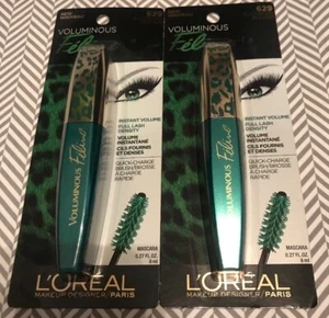L'Oréal Paris Voluminous Feline waschbare Wimperntusche, schwarzbraun, 0,27 fl. oz.-2 lot - Bild 1 von 2