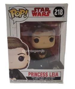Funko Pop! VINILO: STAR WARS: PRINCESA LEIA #218 - NUEVO (OTROS)-CAJA DAÑADA-NOTAS - Imagen 1 de 5