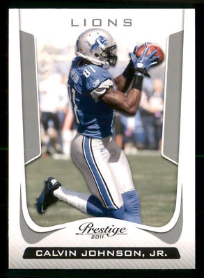 Calvin Johnson - 2011 Panini Prestige #65 - Detroit Lions - Image 1 of 2