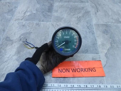 1976 Yamaha XS500 Y124-3. тахометр тахометр - Изображение 1 из 4