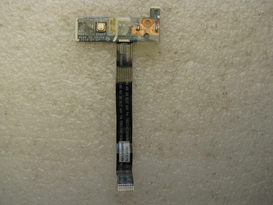 eMachines E442 Interruptor de encendido/apagado placa de botón (P/N: PEW71 LS-6582P) Foto 1 de 1