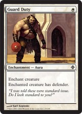 1x Guard Duty - Foil MTG Rise of the Eldrazi NM Magic Foil