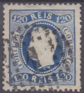 PORTUGAL 1867 - LUIS Mi.: 32 - usado - 100,- EUR - Imagen 1 de 1