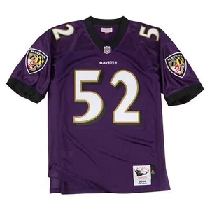 Mens Mitchell & Ness NFL AUTHENTIC JERSEY RAVENS 2000 RAY LEWIS - Picture 1 of 3