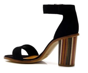 Free People, Black Suede, Serenity Heel, 7.5, New W/ Box - Picture 1 of 3