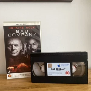 Bad Company, BIG Box Ex Rental Copy (VHS 2002) Anthony Hopkins, Chris Rock Video - Picture 1 of 9