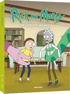 Rick and Morty: Complete Series 1-7. 14 DVD Bundled set - Image 1 of 3