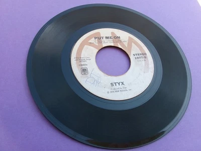 Styx -Come Sail Away-EX 45 1976 A&M - Image 1 of 2