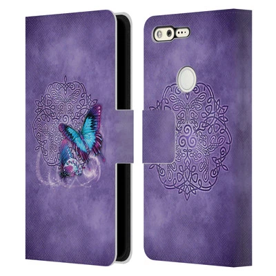 OFFICIAL BRIGID ASHWOOD CELTIC WISDOM LEATHER BOOK WALLET CASE FOR GOOGLE PHONES - Image 1 of 4