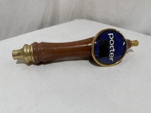 Porter Beer Tap Handle Wooden And Brass - Picture 1 of 7