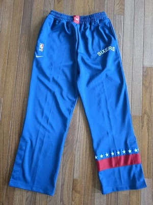 Pantalones de calentamiento de baloncesto Nike NBA Philadelphia 76ers Sixers Team niños talla 12/14 Foto 1 de 4
