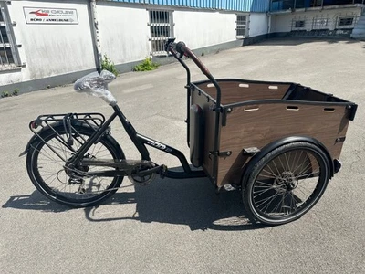 Vorführmodell B-Ware Adore Cargo E-Bike Urban Deluxe schwarz 13 Ah, 468 Wh Nr. 2 - Bild 1 von 4