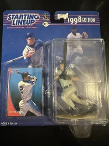 Neu in Verpackung 1998 Startaufstellung SLU Derek Jeter New York Yankees Actionfigur Kenner - Bild 1 von 4