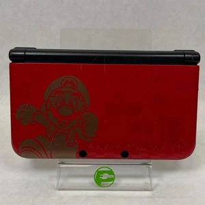 Nintendo 3DS XL Handheld Game Console Only SPR-001 Super Marios Bros. Red - Picture 1 of 12