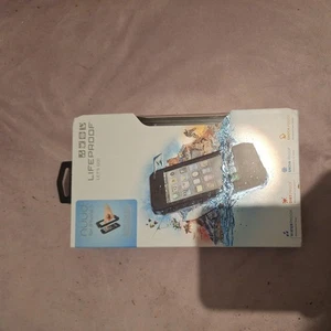 LIFEPROOF nuud for iPhone 5c - Black/Clear - Water/Dirt/Snow/Shock PROOF - NEW - Picture 1 of 6