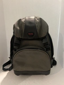 Mochila balística TUMI color caqui/oliva unisex bolsa de viaje - Imagen 1 de 9