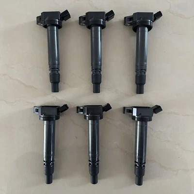  Ignition Coils For DENSO 2005-2024 Toyota & Lexus I4 V6 V8 90919-02256; - Image 1 of 4