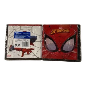 2pks Marvel Spider-Man Party Napkins 16ct ea Double Sided New - Picture 1 of 3