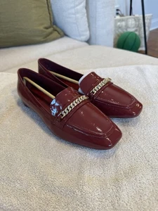 Naturalizer Clive rubinrote Damen-Slipper aus Lackleder, Größe 8, neu mit Karton - Bild 1 von 10