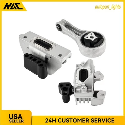 3PCS Engine & Trans Mount Rear Right Left For 11-19 Dodge Journey 2.4L 3335 - Image 1 of 4