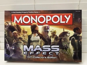 Monopoly MASS EFFECT Collectors N7 Edition Hasbro 2015 Bioware Board Game Minis - Picture 1 of 7