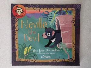 Australian Geographic Book - Neville The Tasmanian Devil 2017 PB Tim Faulkner - Picture 1 of 8