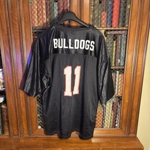 #11 Georgia Bulldogs Maglia Calcio, Dog Pound Nero Taglia 2XL - Foto 1 di 5