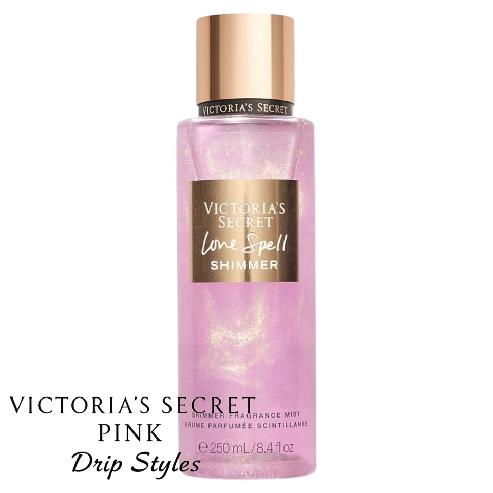 Victoria’s Secret Love Spell Shimmer – Bruma de fragancia brillante, tamaño 250 ml / 8,4 Foto 1 de 1