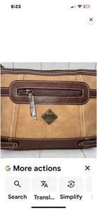 BOC Born Concept Brown BOP253 Faux Leather Crossbody Bag Med. Size - Picture 1 of 11