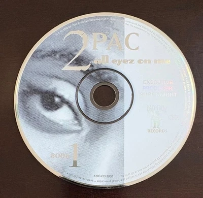 2Pac Tupac All Eyez On Me - Death Row - Book 1 CD Only - Image 1 of 2