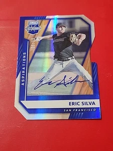 Eric Silva 2021 Elite Edición Extra Aspirations Auto 15/99 Gigantes de San Francisco - Imagen 1 de 8