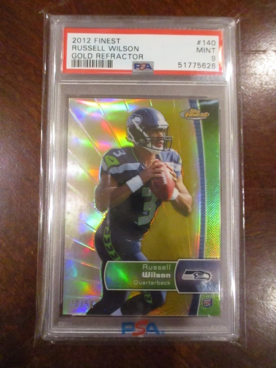 Professional Sports Authenticator (PSA) Russell Wilson Football