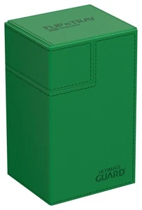 Ultimate Guard Flip`n`Tray 80+ Monocolor Green Verde - Imagen 1 de 8