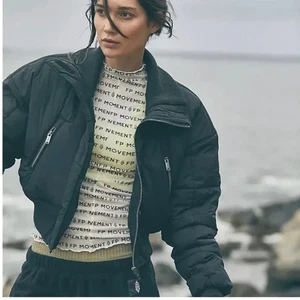 Free People FP Movement Boulder Babe Banded Puffer Jacket Size XS 4510 - Bild 1 von 4