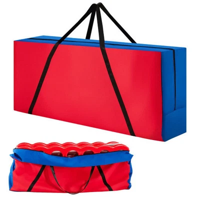 Giant Carry Storage Bag for 4 in a Row Game with Durable Zipper - Color: Red - Image 1 of 4