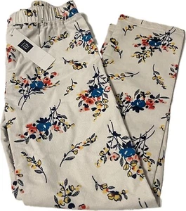 NWT BABY GAP TODDLER GIRLS 5 YEARS CORDUROY PANTS CORDS Flower Bouquet Print - Picture 1 of 4