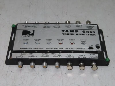 Satelitte TAMP 6 R03 TRUNK TAMP6-T12 AMPLIFIER 6 Input ** UNIT ONLY ** - Image 1 of 2