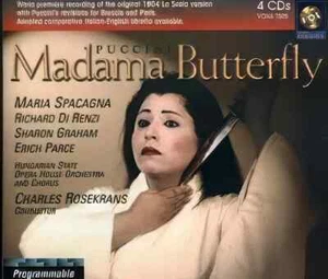 NEW-Giacomo Puccini Madama Butterfly CD 4-CD Set Maria Spacagna Hungarian State - Imagen 1 de 1