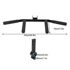 Barbell Tbar Row Handle Core Strength Training Gym Fitness Attachment Dual H Fst