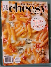 Better Homes & Gardens Cheesy Recipes Magazine New 2024 Party Dips Baked Pastas