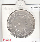 Cr3259 Moneda Monaco 10 Francos 1966 Mbc Plata