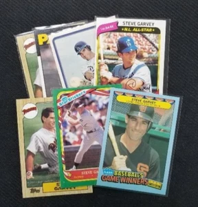 Lote de 7 tarjetas de béisbol Steve Garvey en total - Imagen 1 de 1