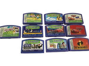 Leapfrog Leapster 10 Games - Toy Story 3, Cars, Star Wars, Incredibles & More - Picture 1 of 5