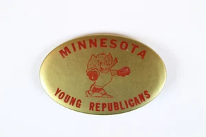 1956 Minnesota Young Republicans Presidential Campaign Pinback Button - Picture 1 of 1