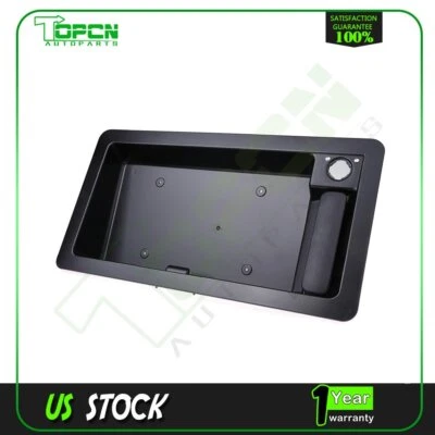 For Ford Van E150 E250 E350 Rear Cargo Door Handle   License Plate Bracket - Imagem 1 de 4