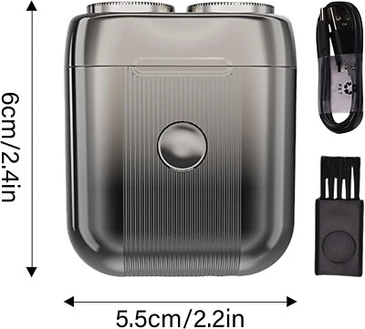Mini Shaver Electric Shaver Compact Travel Shaver IPX6 Waterproof Electric Razor - image 1 of 4